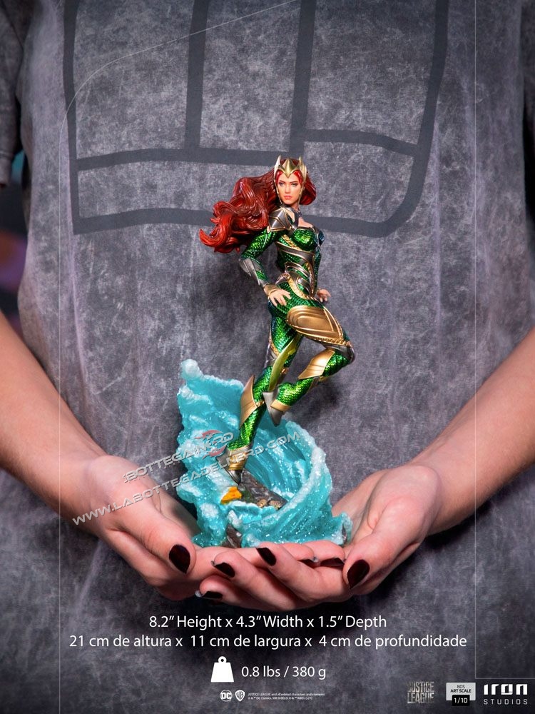 Zack Snyder's Justice League - Art Scale Statue 1/10 Mera 21cm - immagine 6