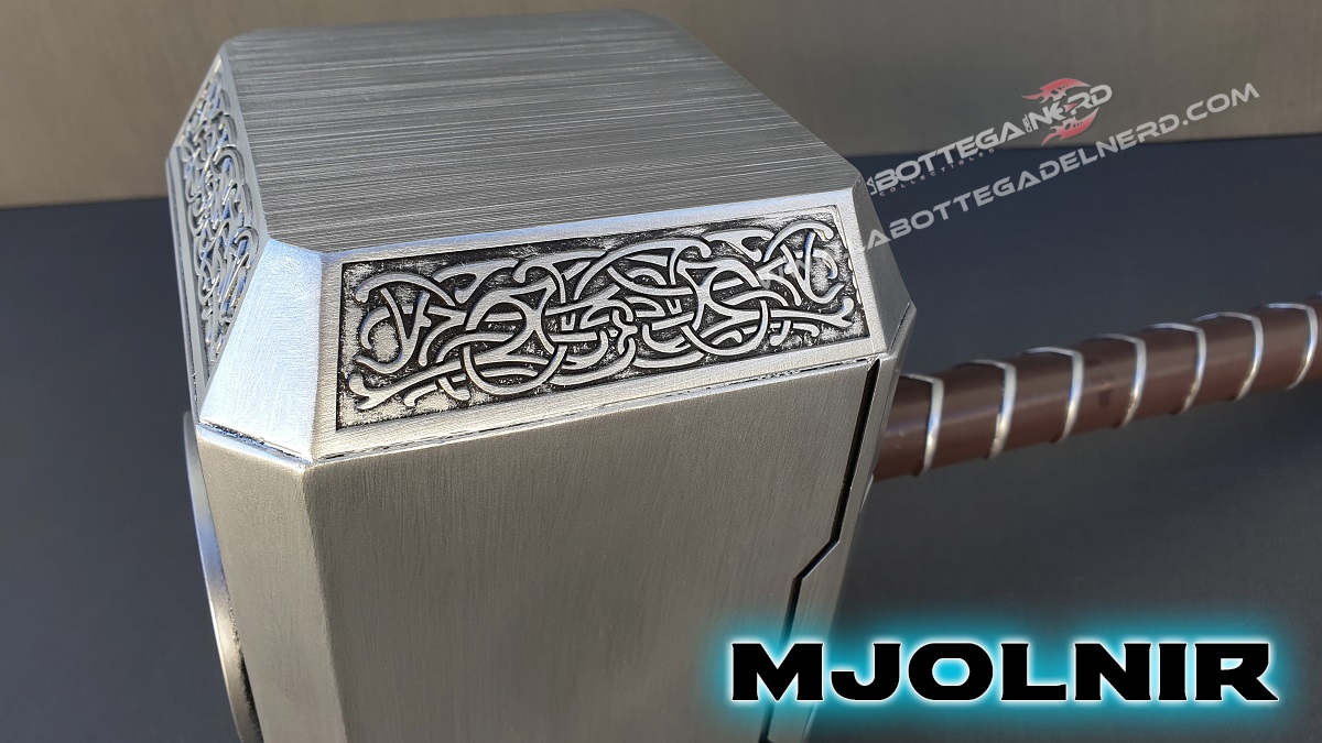 Mjolnir - il martello di THOR + BASE (NEW VERSION) - immagine 8