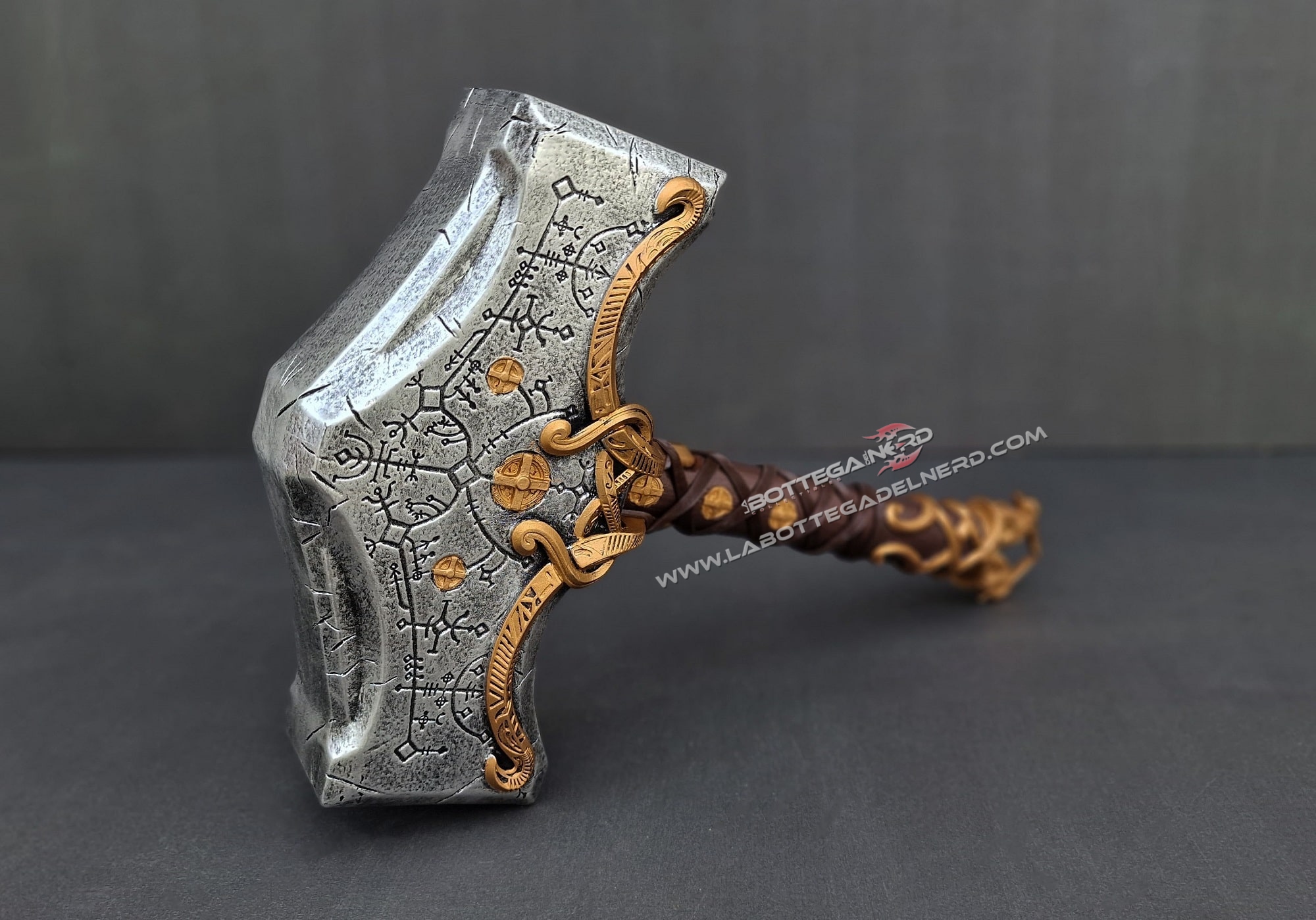God of War Ragnarok - Replica Mjolnir Thor 1:1 - immagine 2