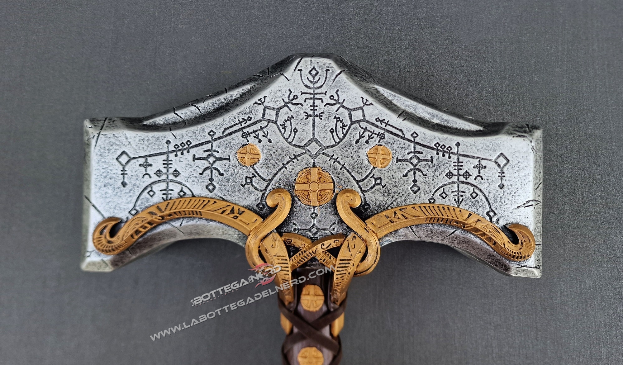 God of War Ragnarok - Replica Mjolnir Thor 1:1 - immagine 5