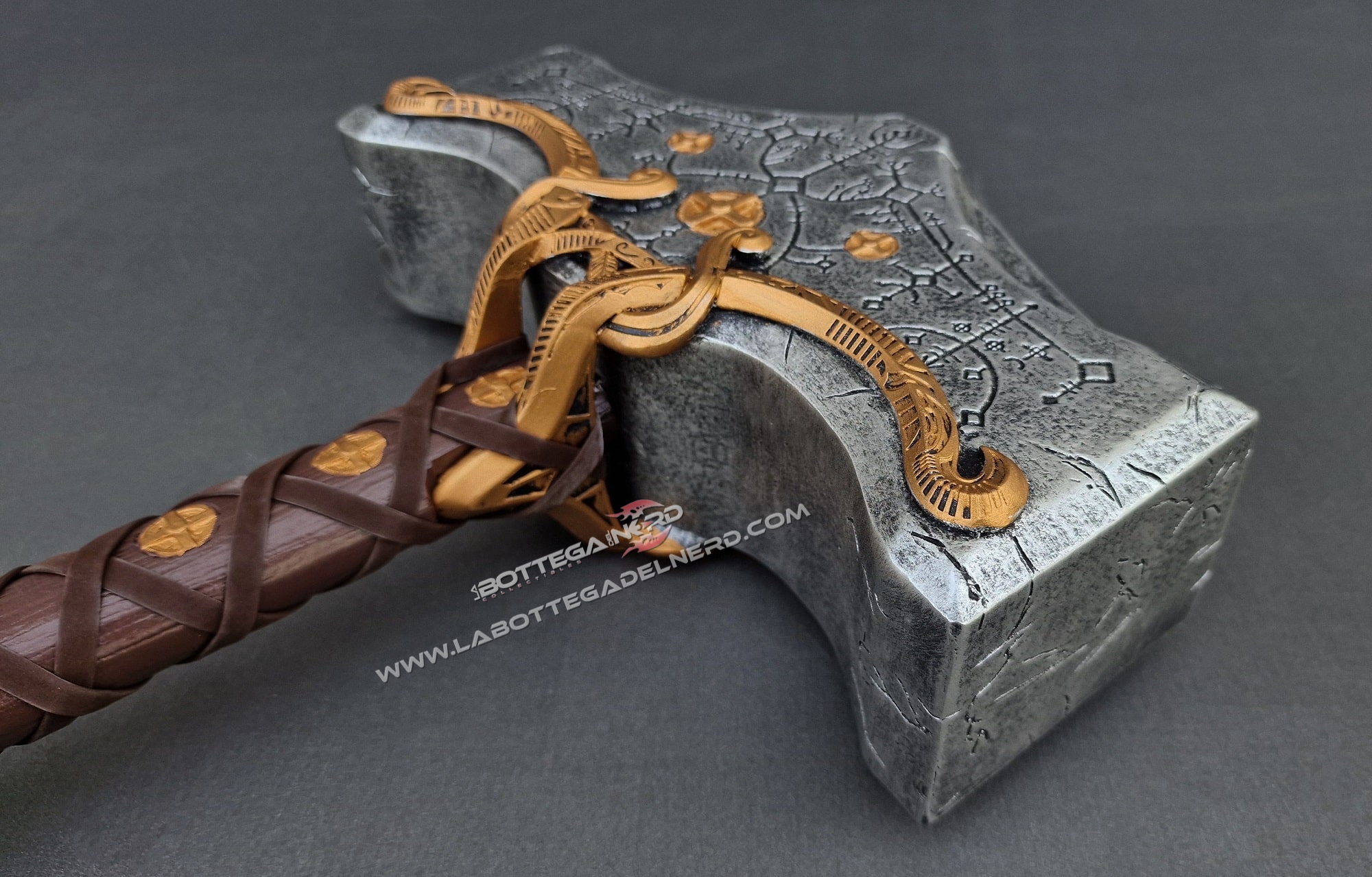 God of War Ragnarok - Replica Mjolnir Thor 1:1 - immagine 4