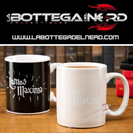 TAZZA IN CERAMICA EFFETTO TERMICO - Harry Potter Lumos Maxima