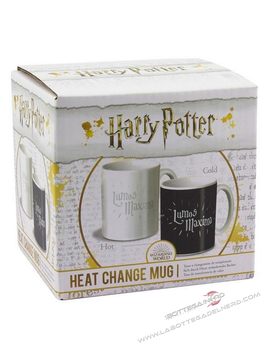 TAZZA IN CERAMICA EFFETTO TERMICO - Harry Potter Lumos Maxima - immagine 4