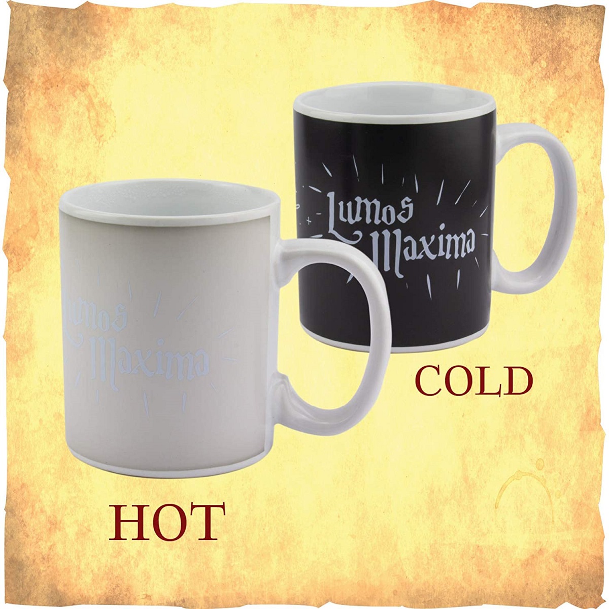 TAZZA IN CERAMICA EFFETTO TERMICO - Harry Potter Lumos Maxima - immagine 2