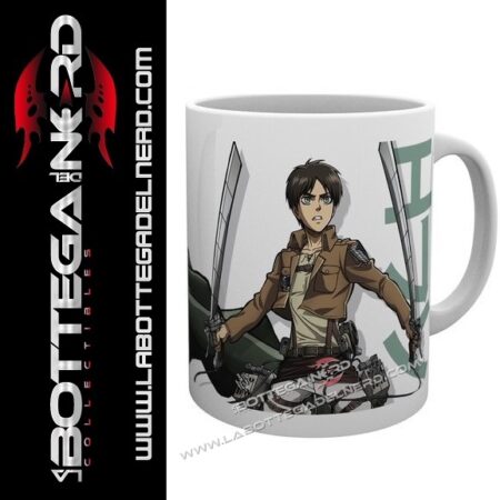 TAZZA IN CERAMICA - ATTACK ON TITAN S2 Eren