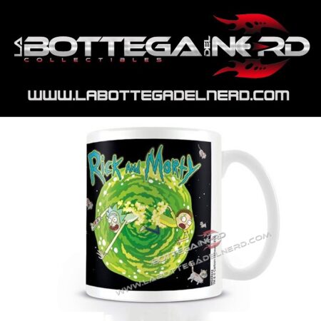 TAZZA IN CERAMICA - RICK & MORTY Mug Floating Cat Dimension