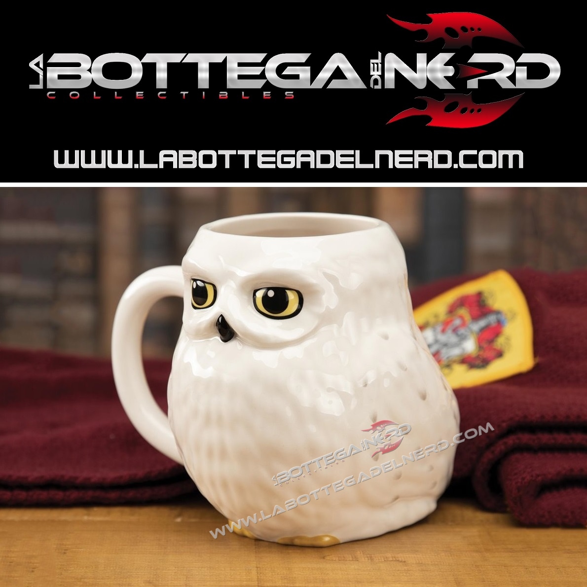 TAZZA IN CERAMICA - Harry Potter Shaped Mug Hedwig