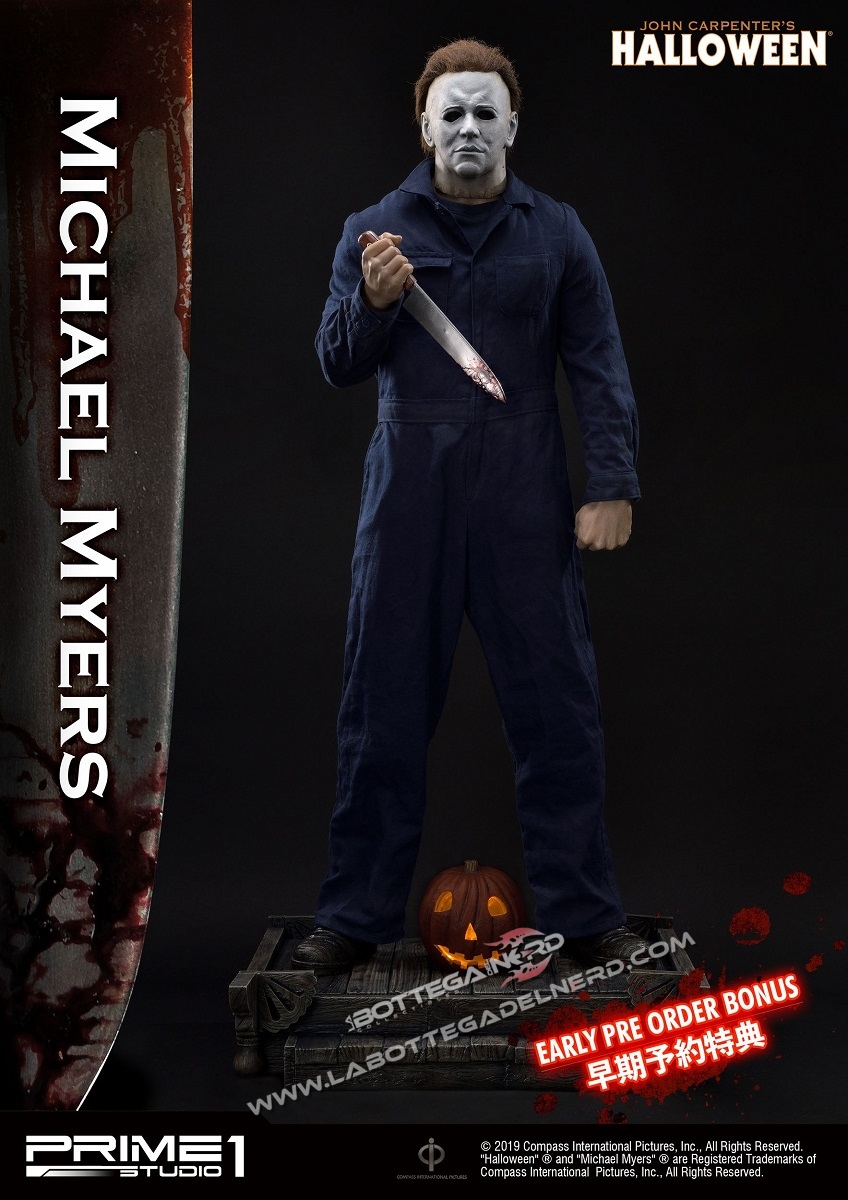 Halloween - Statua 1/2 Michael Myers Bonus Version 107cm - immagine 2
