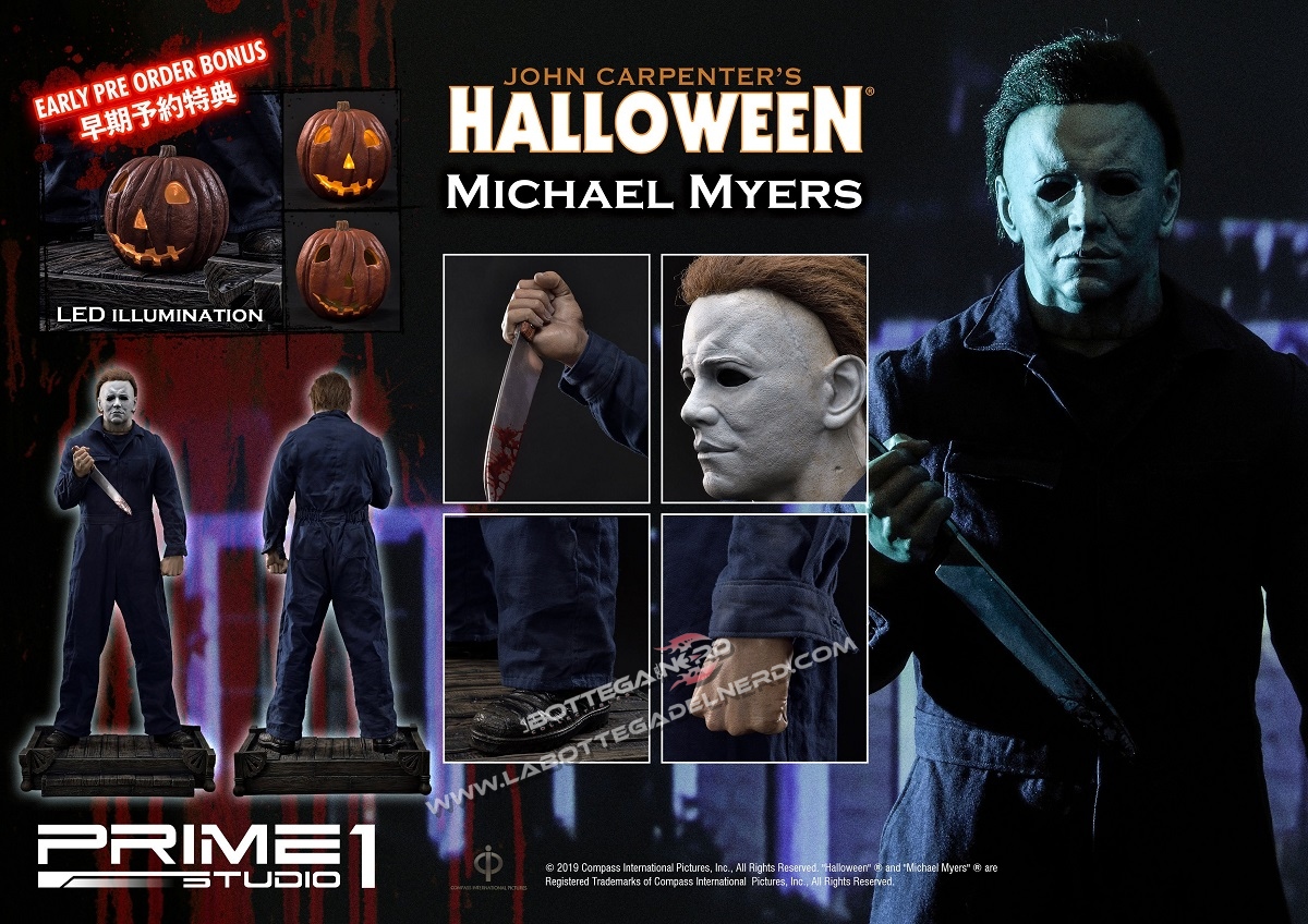 Halloween - Statua 1/2 Michael Myers Bonus Version 107cm - immagine 4