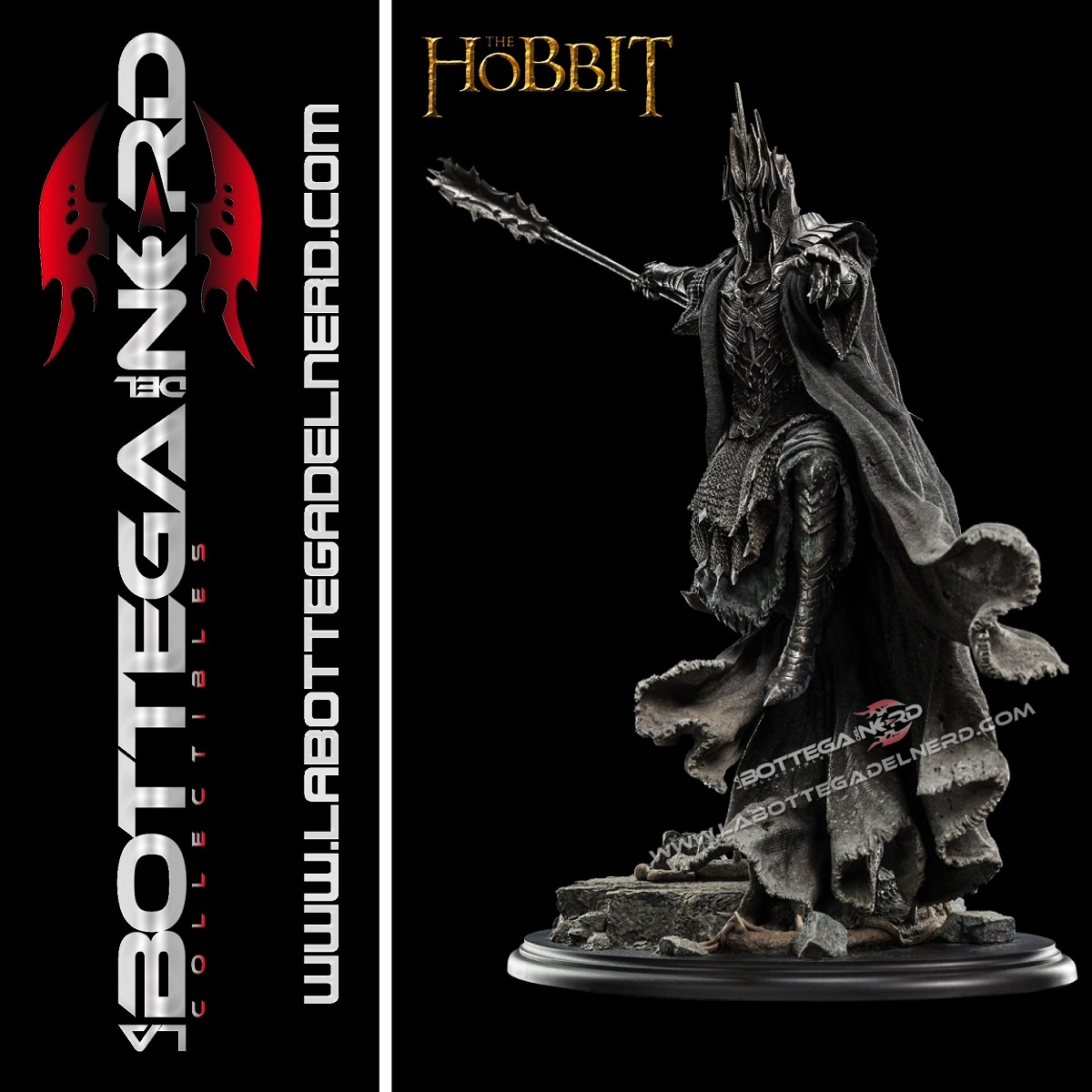 The Hobbit - Statua 1/6 The Ringwraith of Forod 50cm