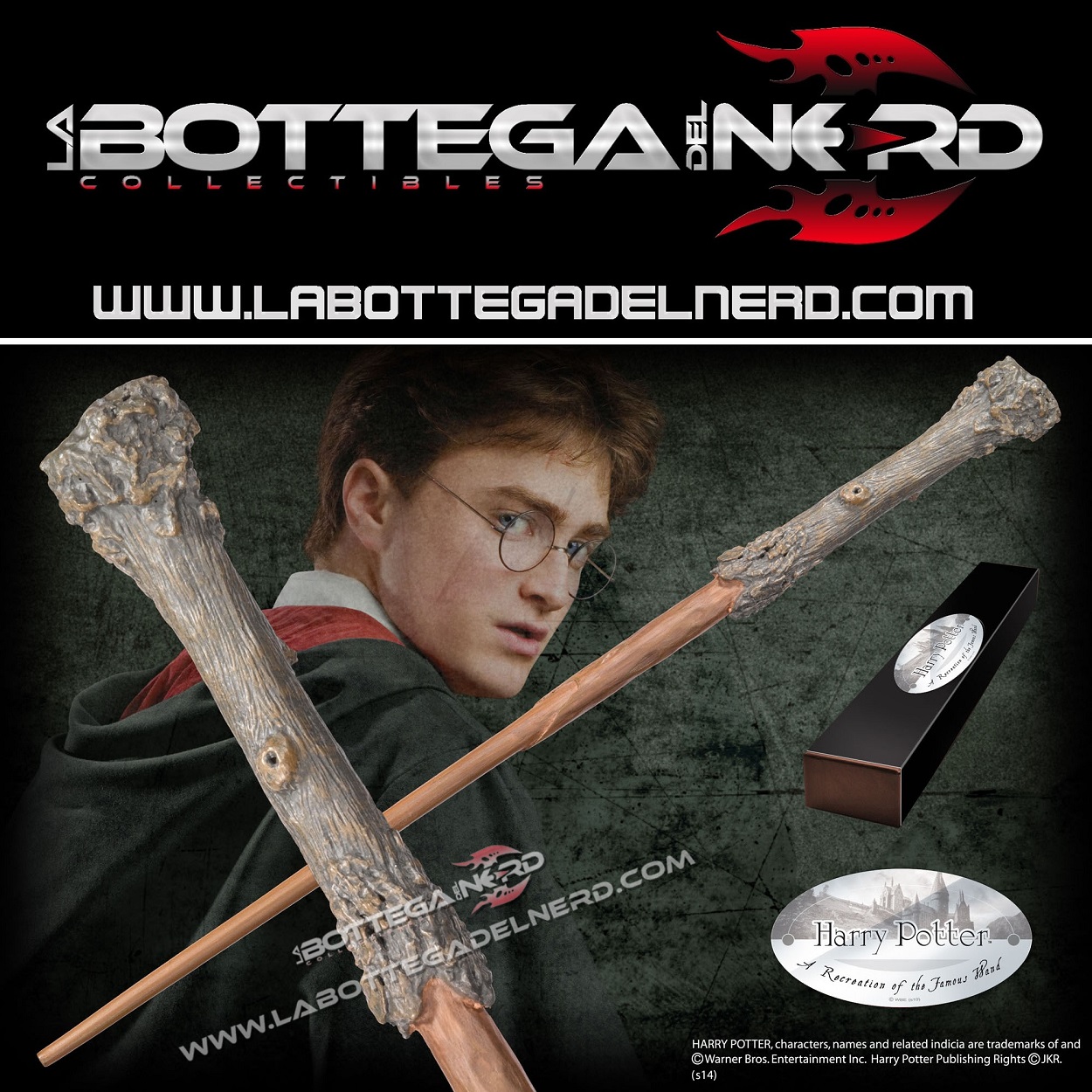 HARRY POTTER- Bacchetta magica di Harry Potter