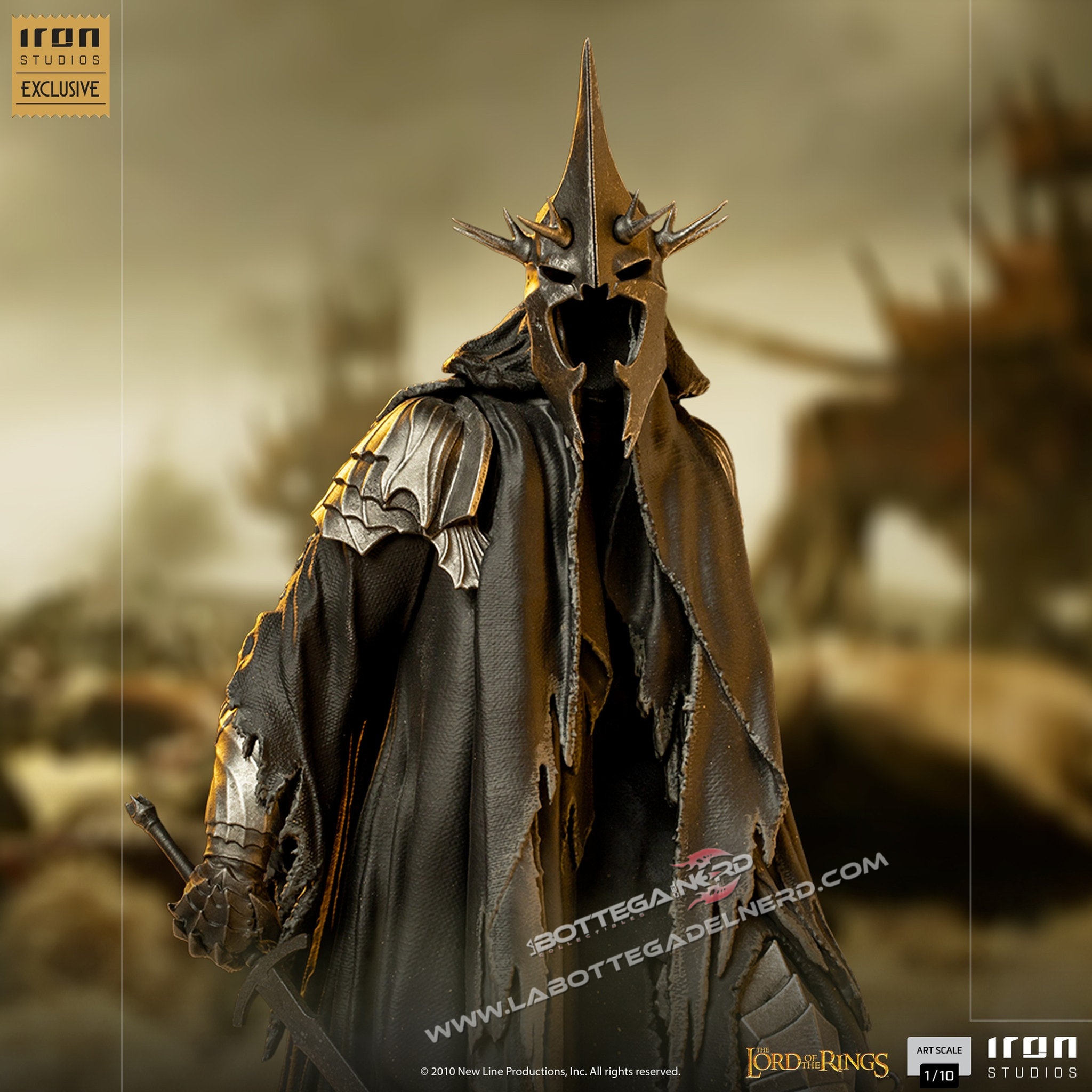 Lord of the Rings - Witch King of Angmar Statue Art Scale 28cm - immagine 4