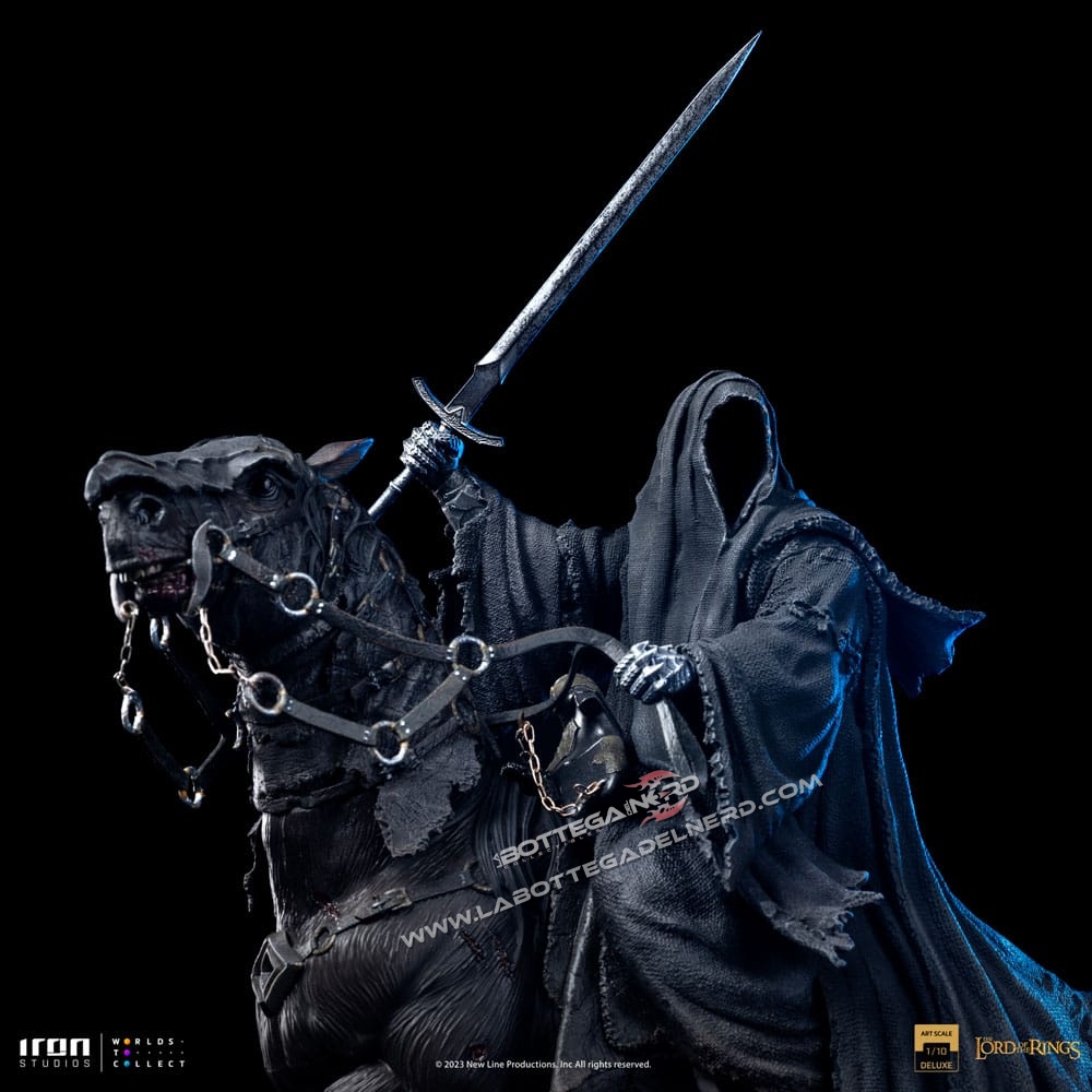 Lord Of The Rings - Deluxe Statue 1/10 Nazgul on Horse 42cm - immagine 4