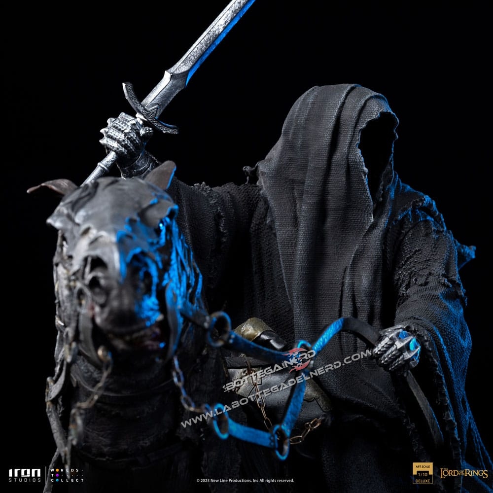 Lord Of The Rings - Deluxe Statue 1/10 Nazgul on Horse 42cm - immagine 3