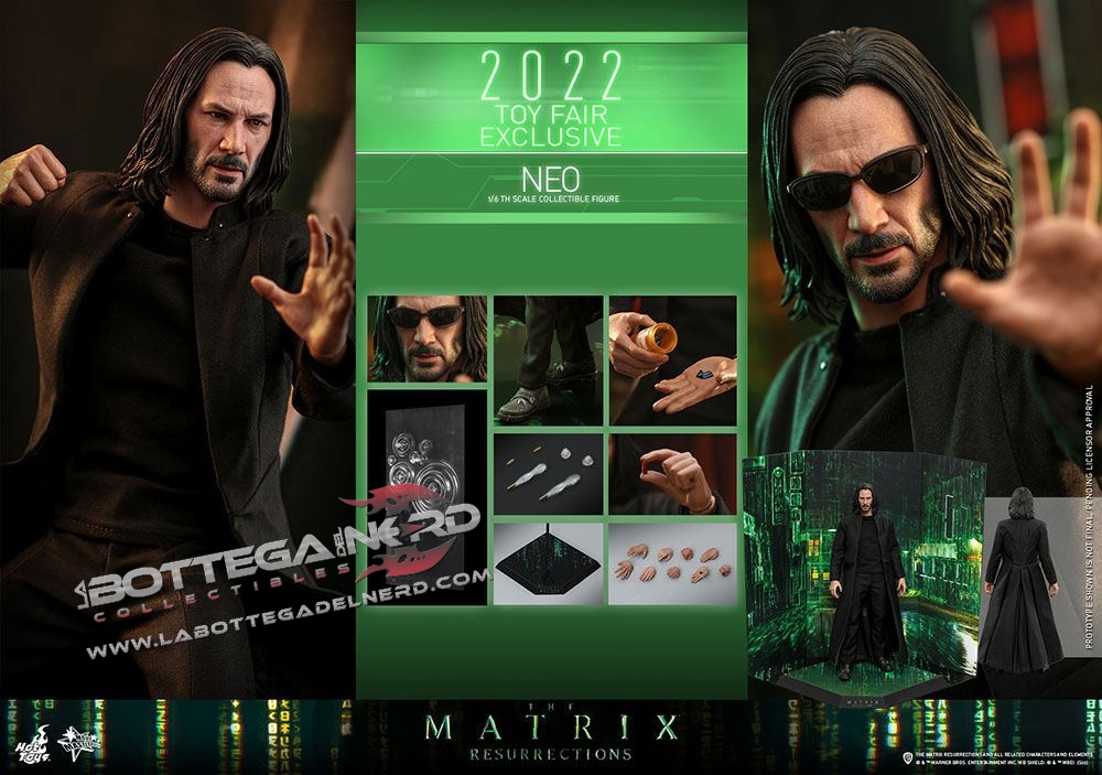 The Matrix Resurrections - Action Figure 1/6 Neo Toy Fair Exclusive 32cm - immagine 11