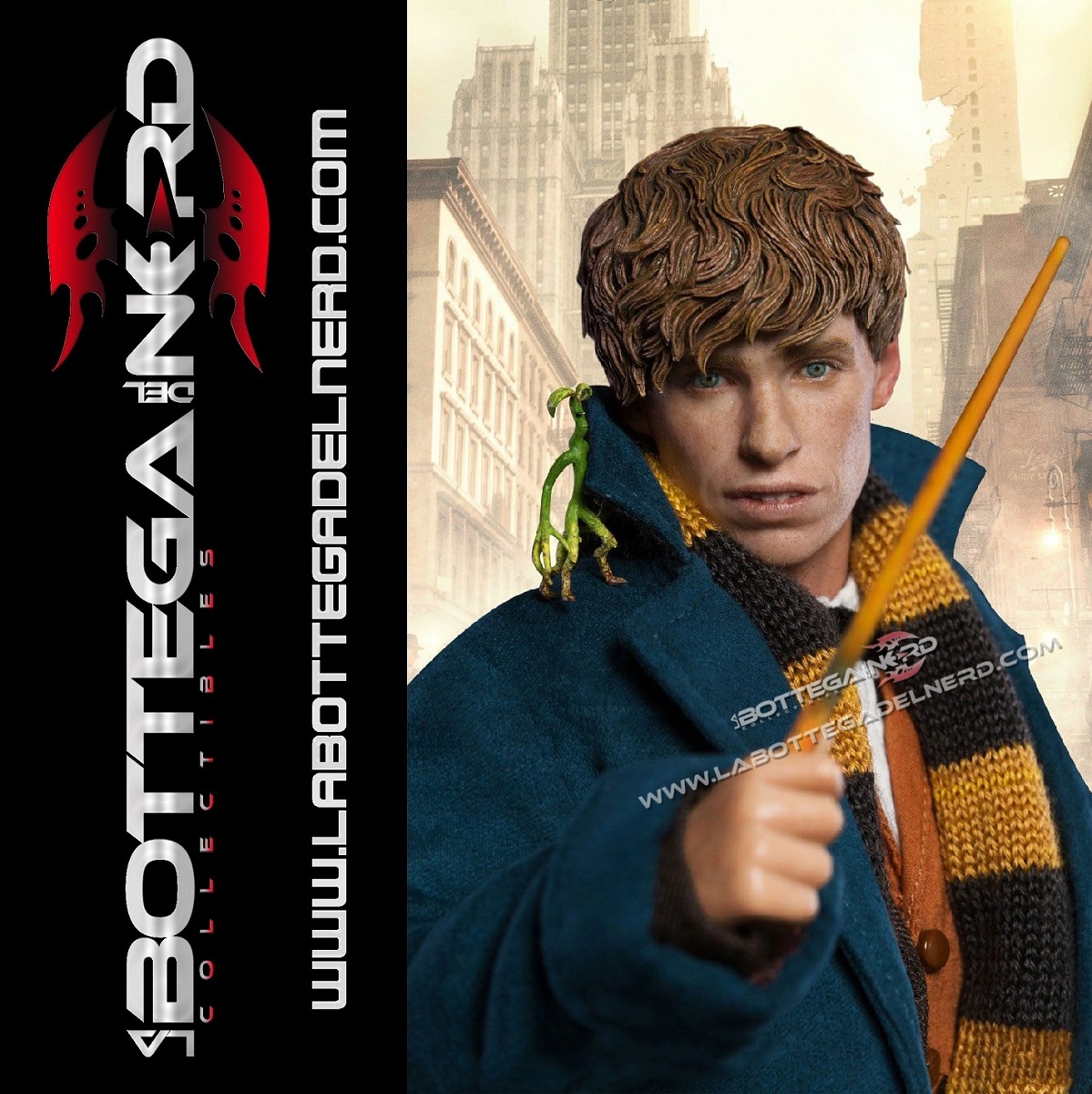 Animali Fanstastici - Action Figure 1/6 Newt Scamander grey coat