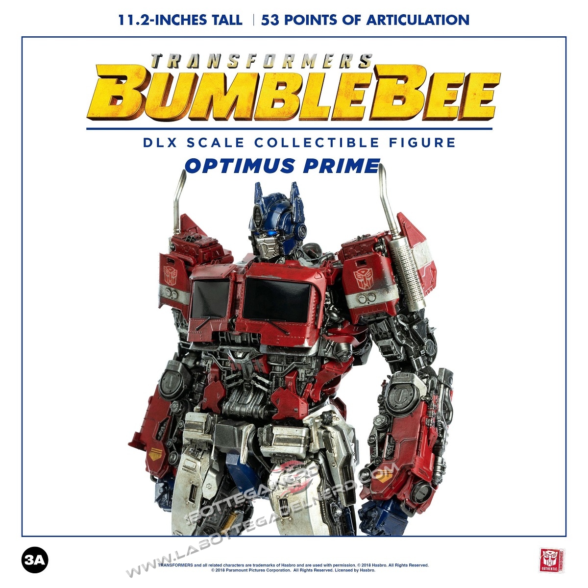 Bumblebee - Action Figure Optimus Prime 28cm - immagine 3