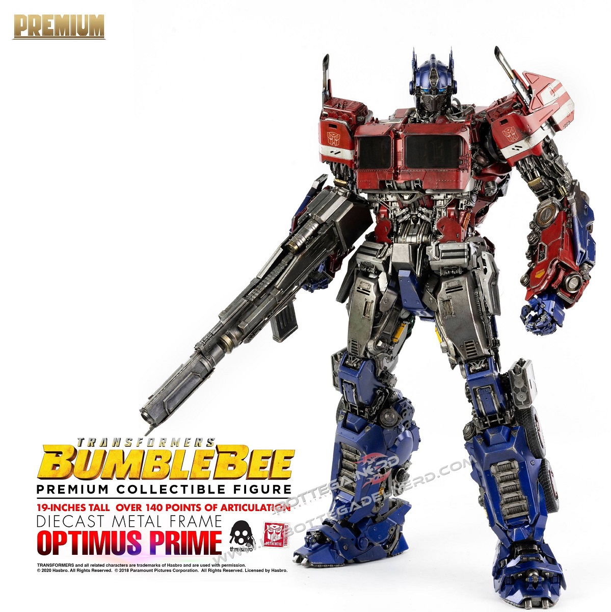 Transformers Bumblebee - Premium Action Figure Optimus Prime 48cm - immagine 2