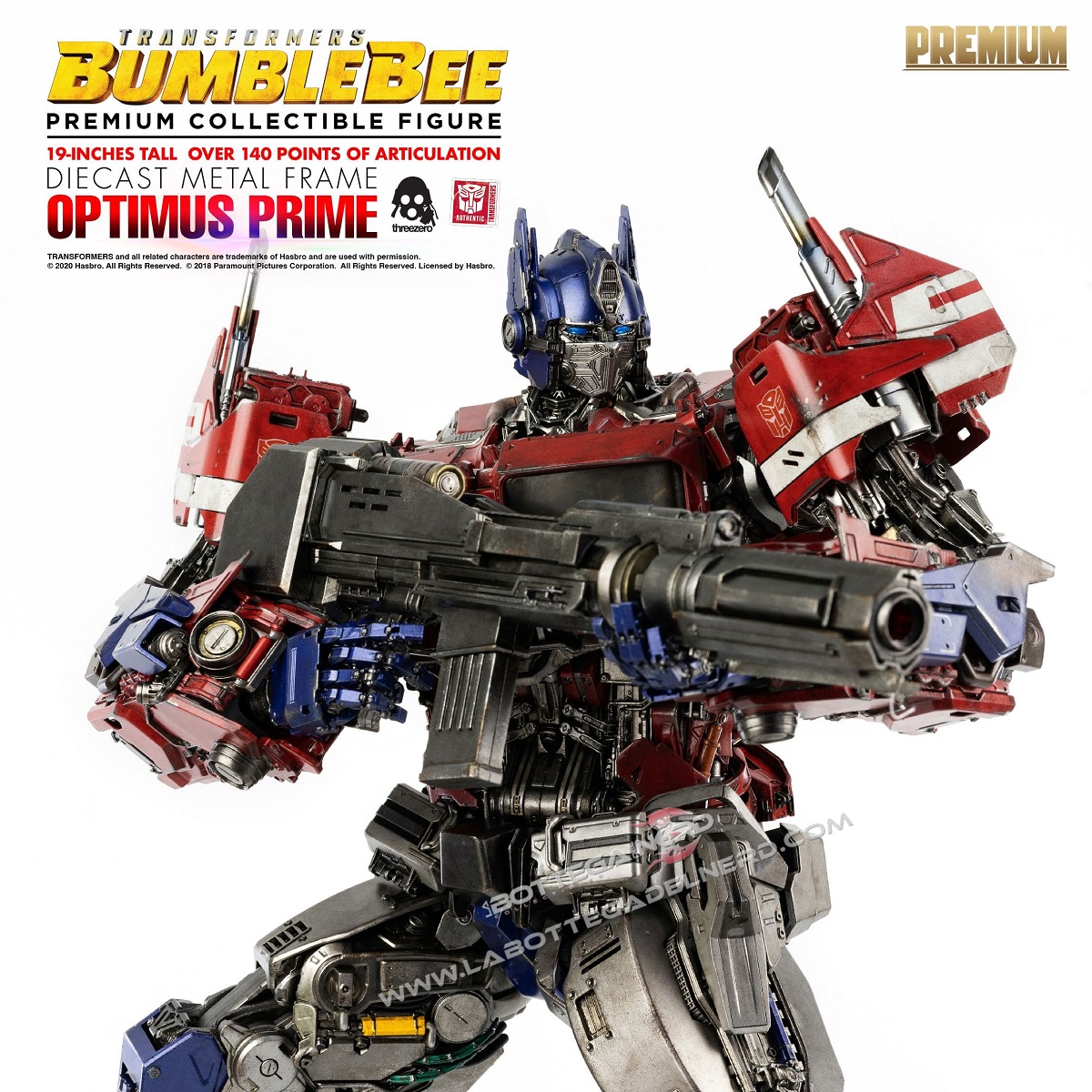 Transformers Bumblebee - Premium Action Figure Optimus Prime 48cm - immagine 3