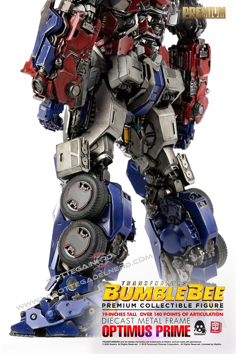 Transformers Bumblebee - Premium Action Figure Optimus Prime 48cm - immagine 7