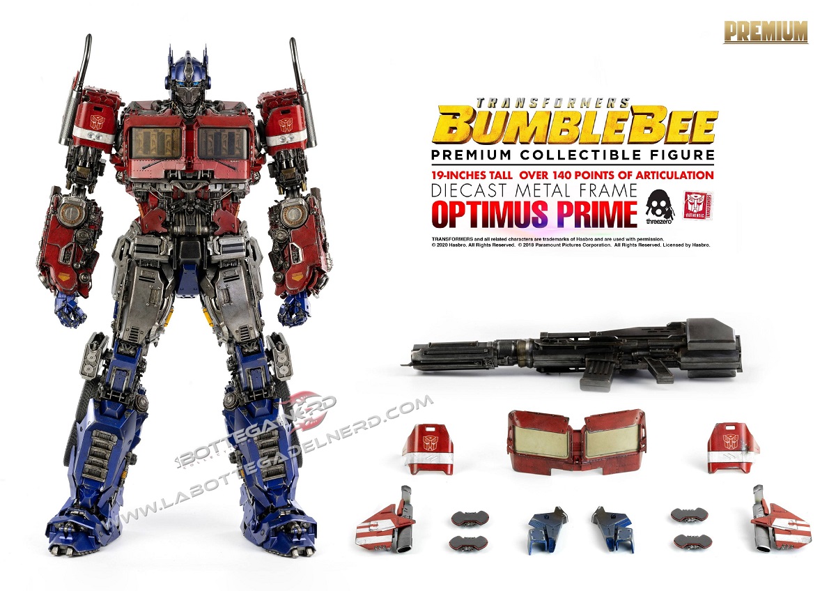 Transformers Bumblebee - Premium Action Figure Optimus Prime 48cm - immagine 8