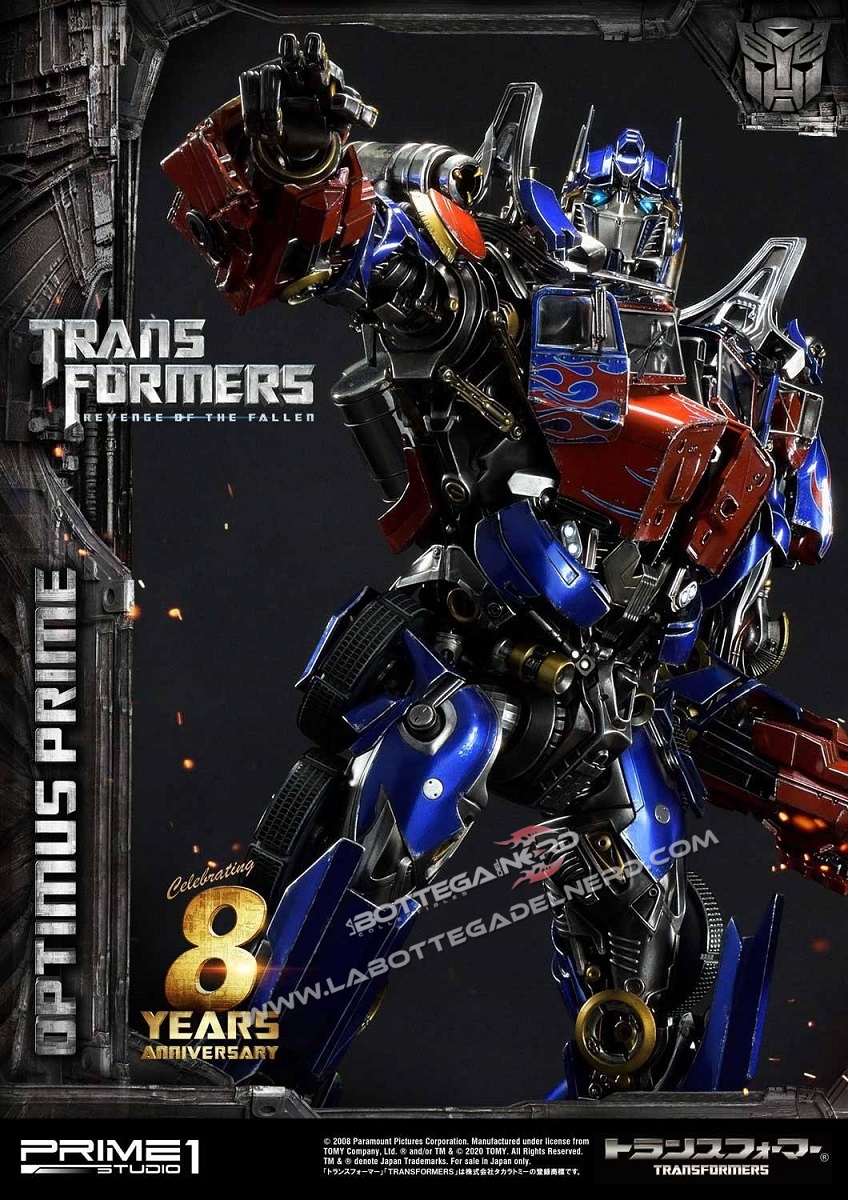 Transformers: Revenge of the Fallen - Statua Optimus Prime 73cm - immagine 8