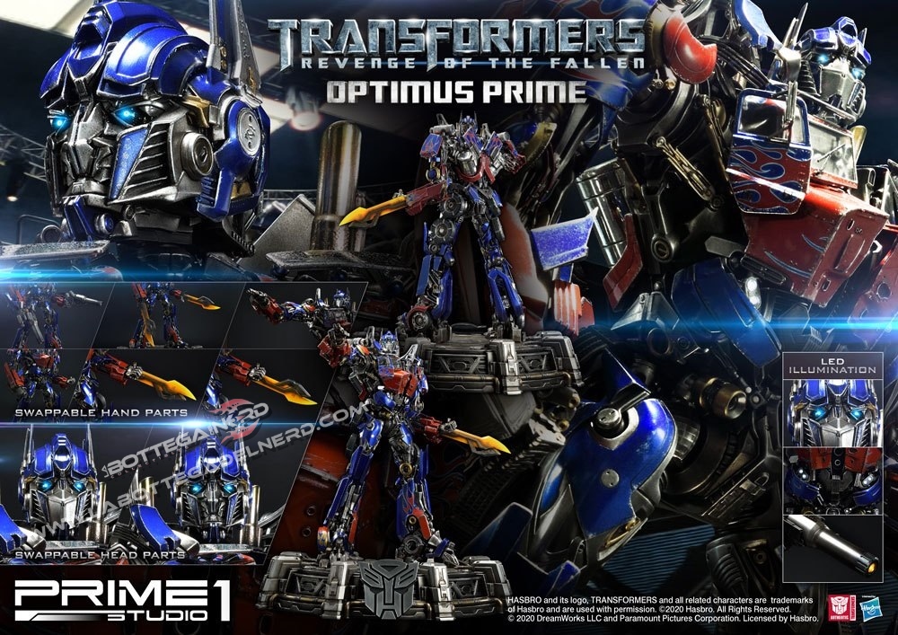 Transformers: Revenge of the Fallen - Statua Optimus Prime 73cm - immagine 9