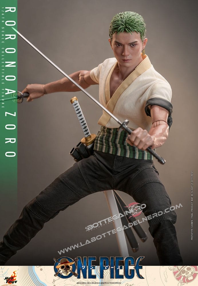 One Piece (Netflix) - Action Figure 1/6 Roronoa Zoro 31cm - immagine 2