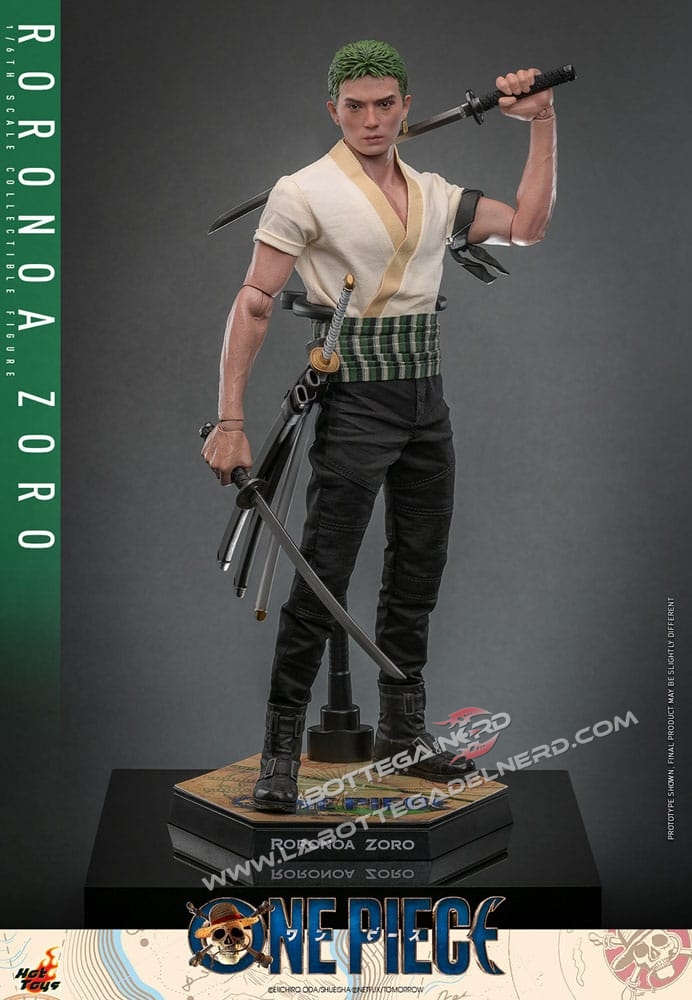 One Piece (Netflix) - Action Figure 1/6 Roronoa Zoro 31cm - immagine 9