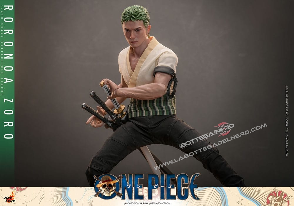 One Piece (Netflix) - Action Figure 1/6 Roronoa Zoro 31cm - immagine 8