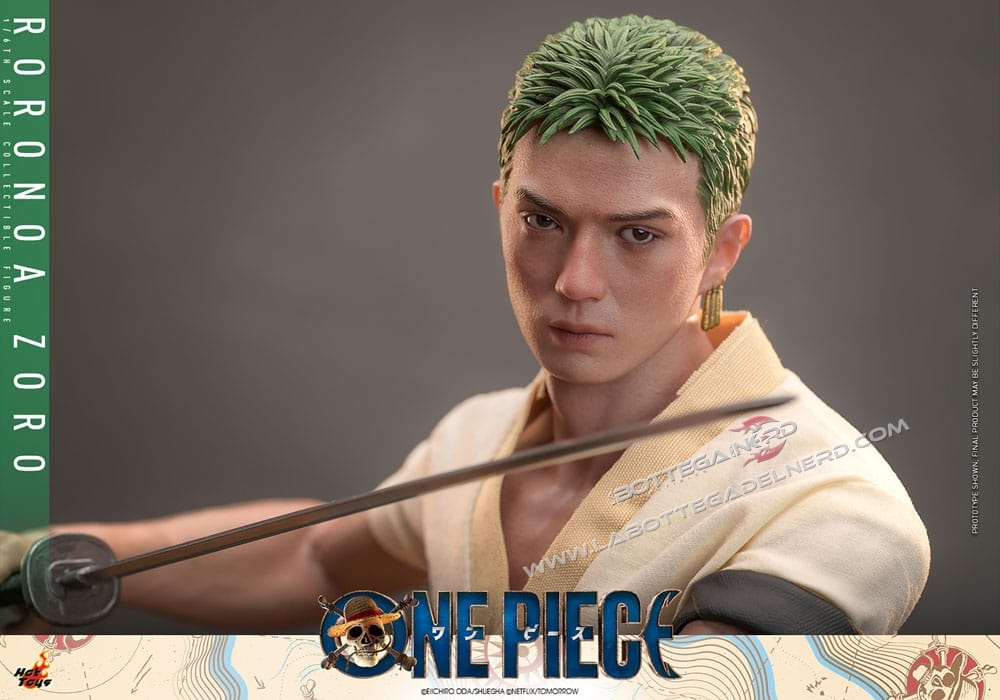 One Piece (Netflix) - Action Figure 1/6 Roronoa Zoro 31cm - immagine 5