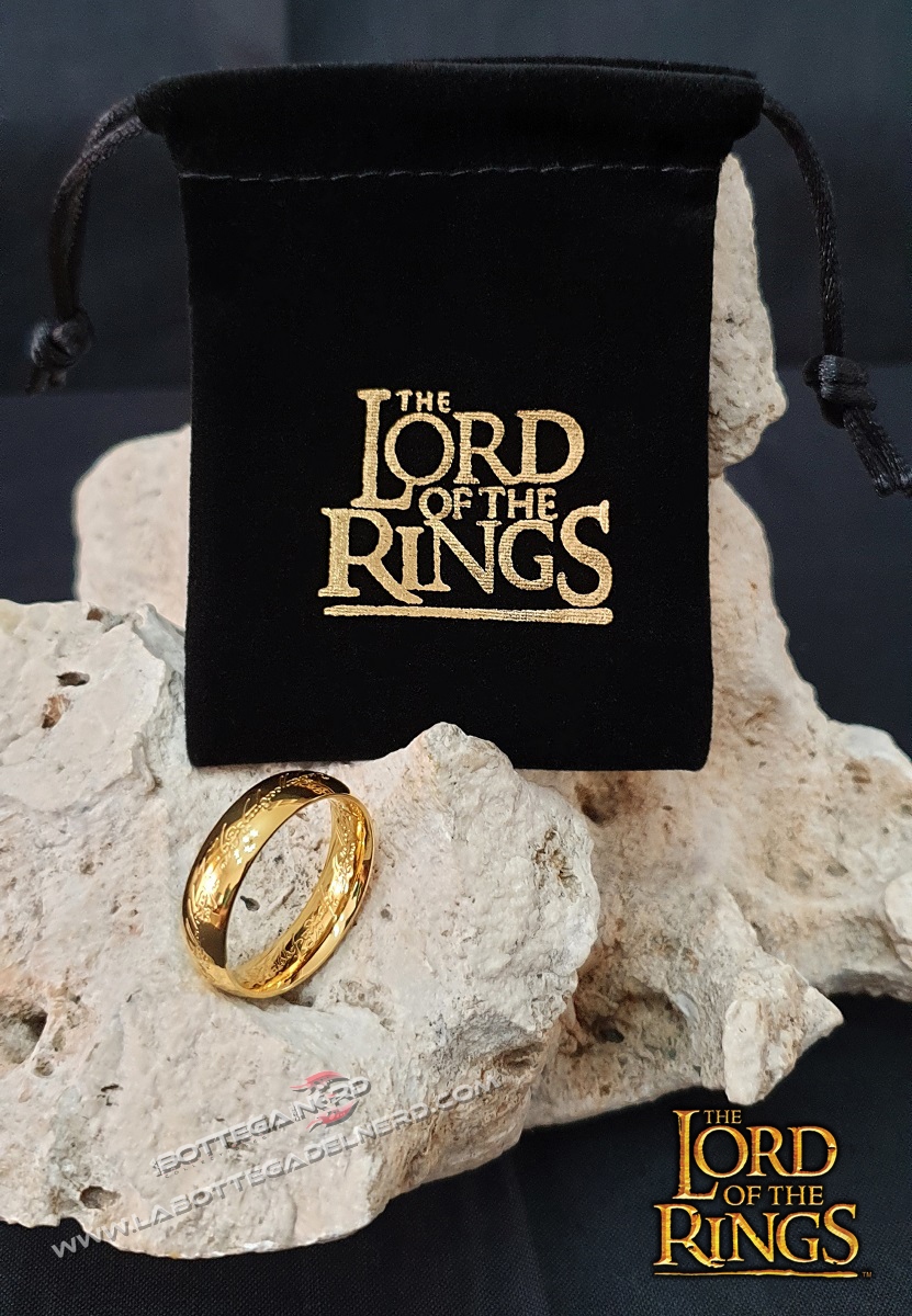Il Signore degli Anelli - Replica unico anello con bustina in velluto - immagine 7