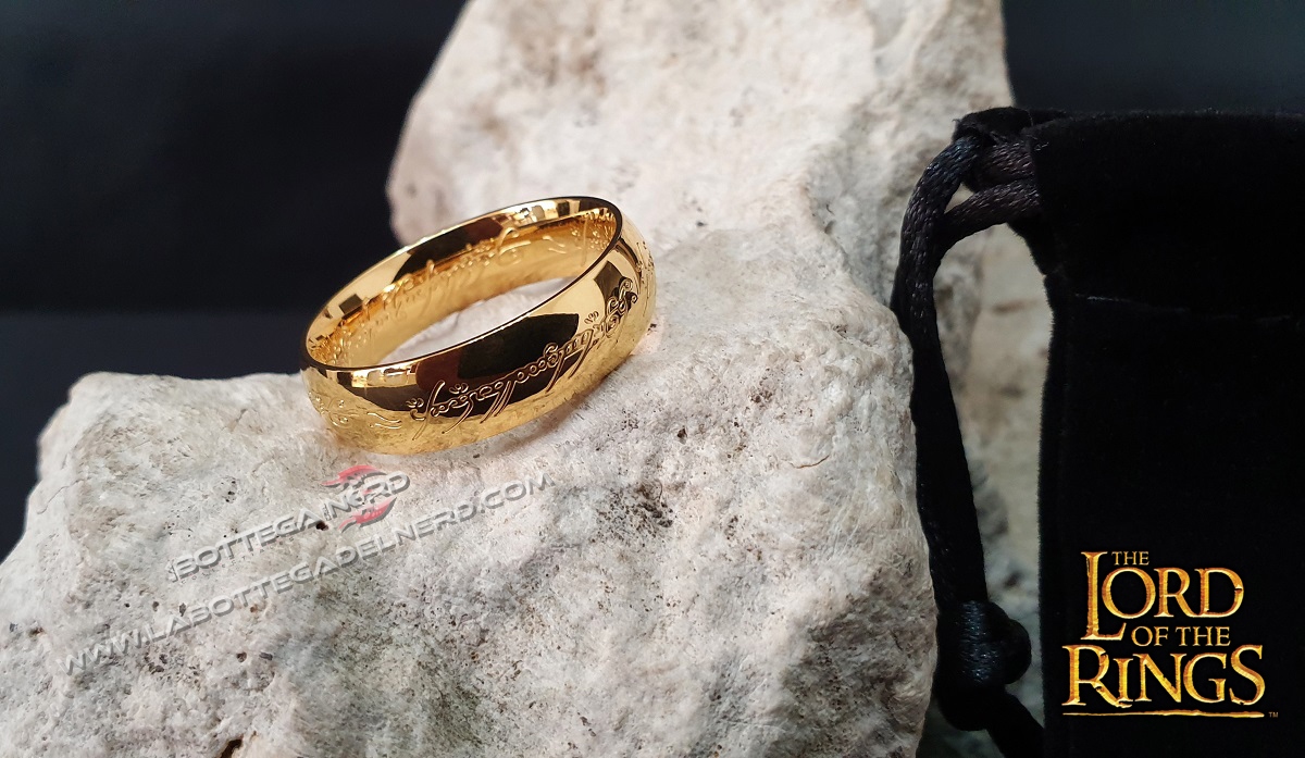 Il Signore degli Anelli - Replica unico anello con bustina in velluto - immagine 2