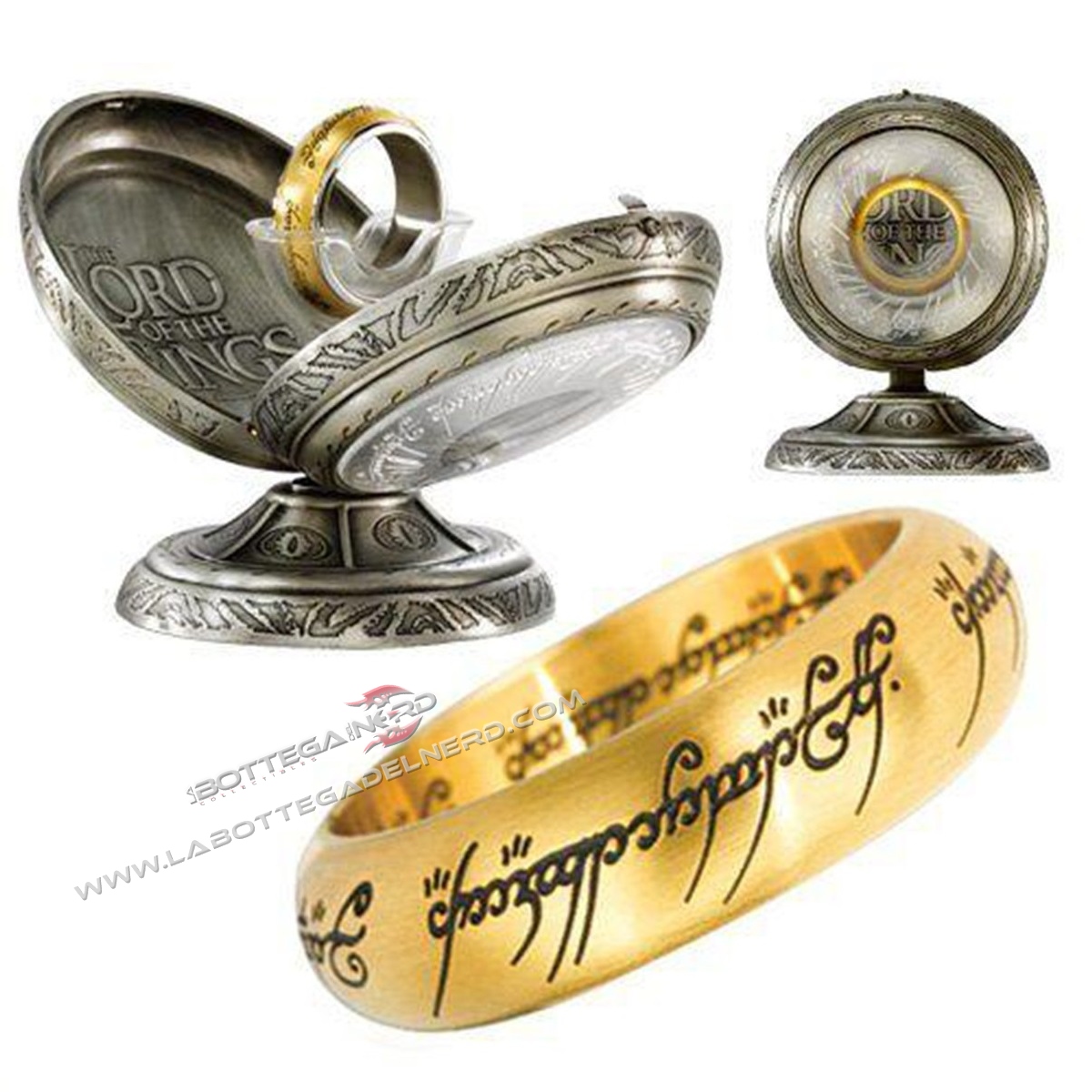 The Lord of the Rings - Unico anello Deluxe (Placcato oro)