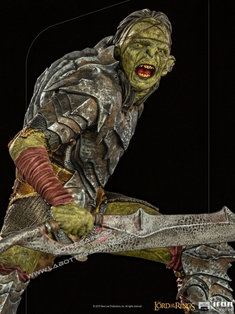 Lord Of The Rings - BDS Art Scale Statue 1/10 Swordsman Orc 16cm - immagine 2