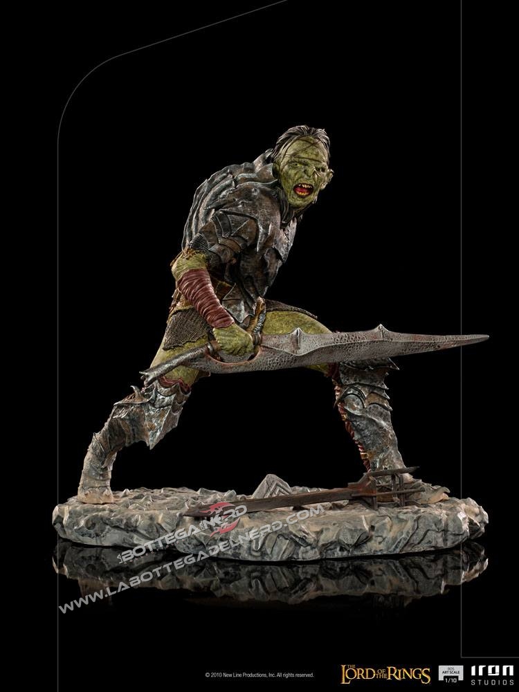Lord Of The Rings - BDS Art Scale Statue 1/10 Swordsman Orc 16cm - immagine 3