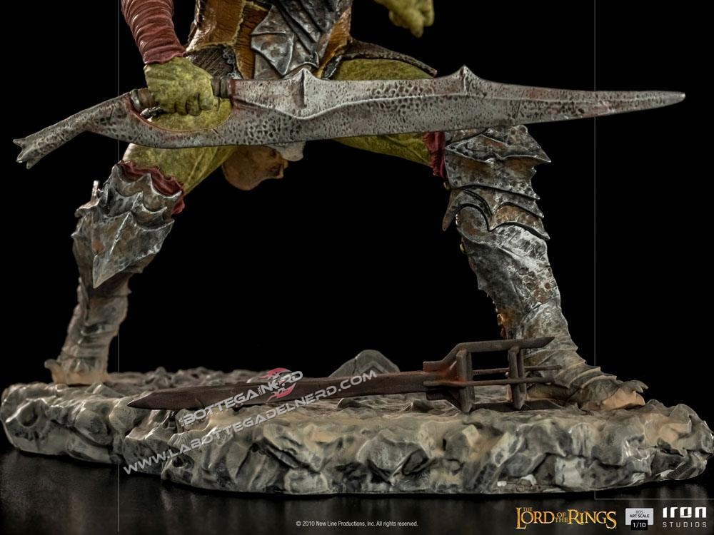 Lord Of The Rings - BDS Art Scale Statue 1/10 Swordsman Orc 16cm - immagine 4