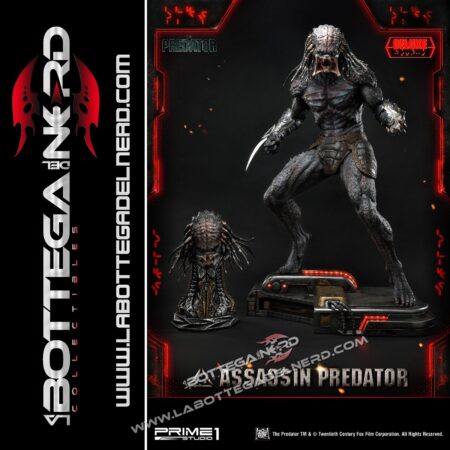 The Predator - Statua 1/4 Assassin Predator Deluxe Version 93cm