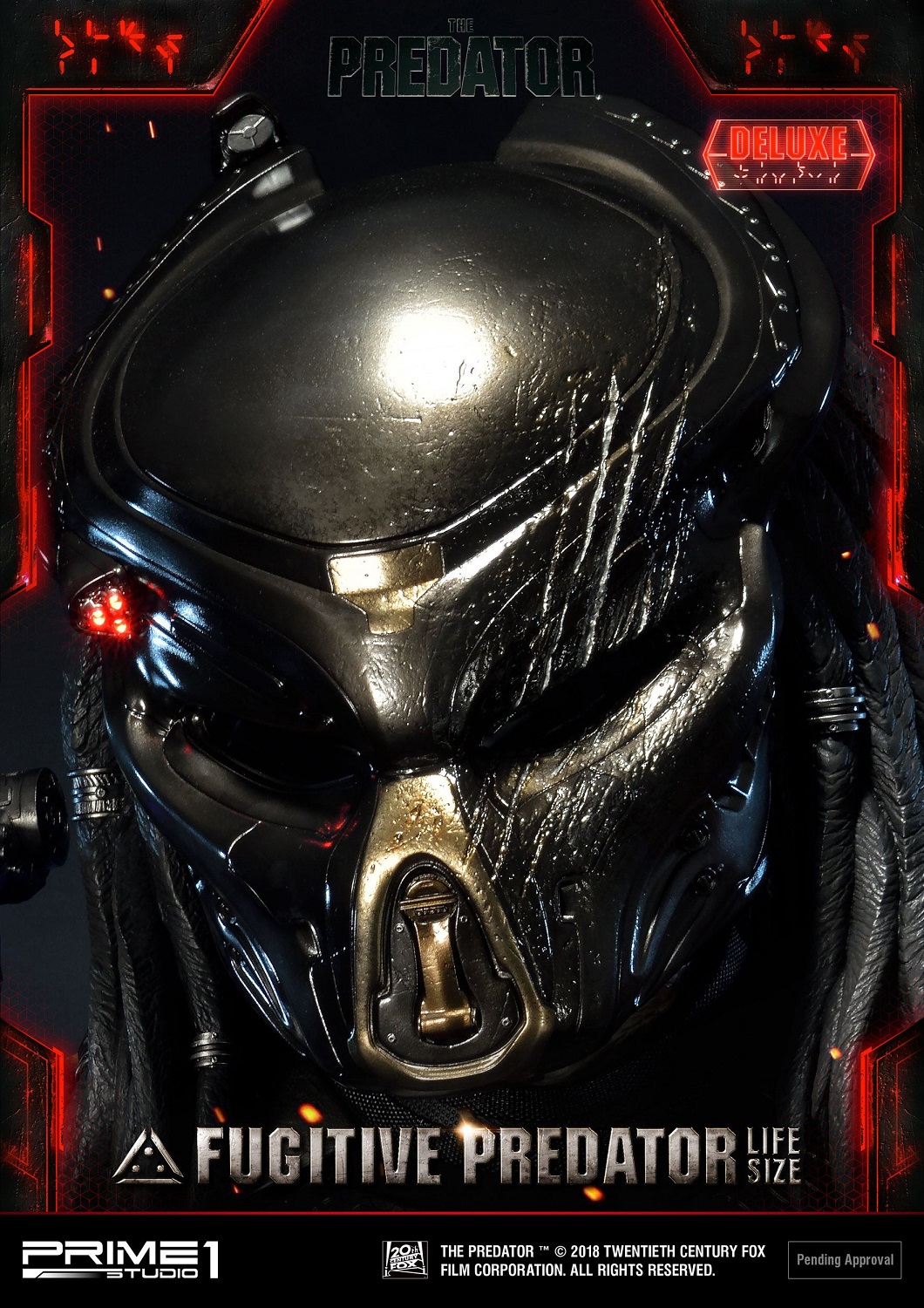 Predator - Busto Fugitive Predator Deluxe 76cm - immagine 4