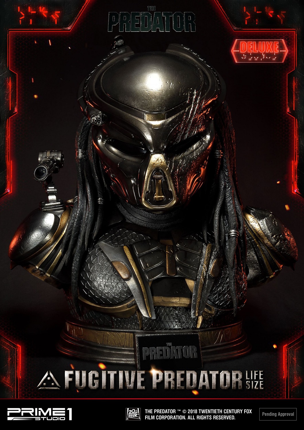 Predator - Busto Fugitive Predator Deluxe 76cm - immagine 2