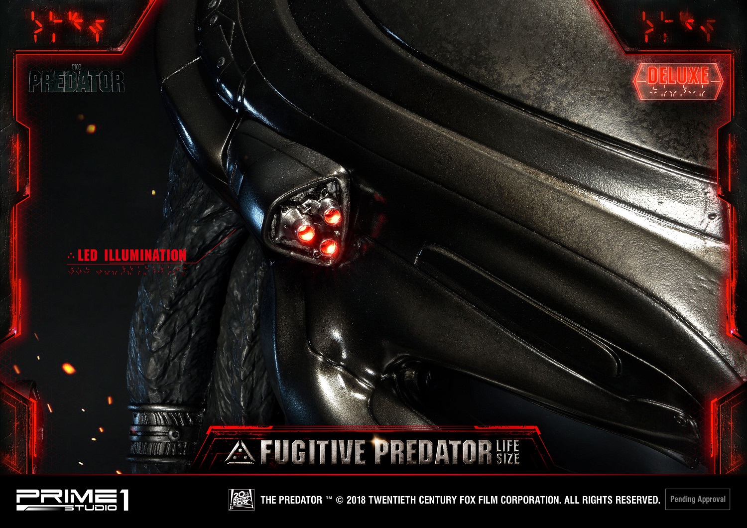 Predator - Busto Fugitive Predator Deluxe 76cm - immagine 7