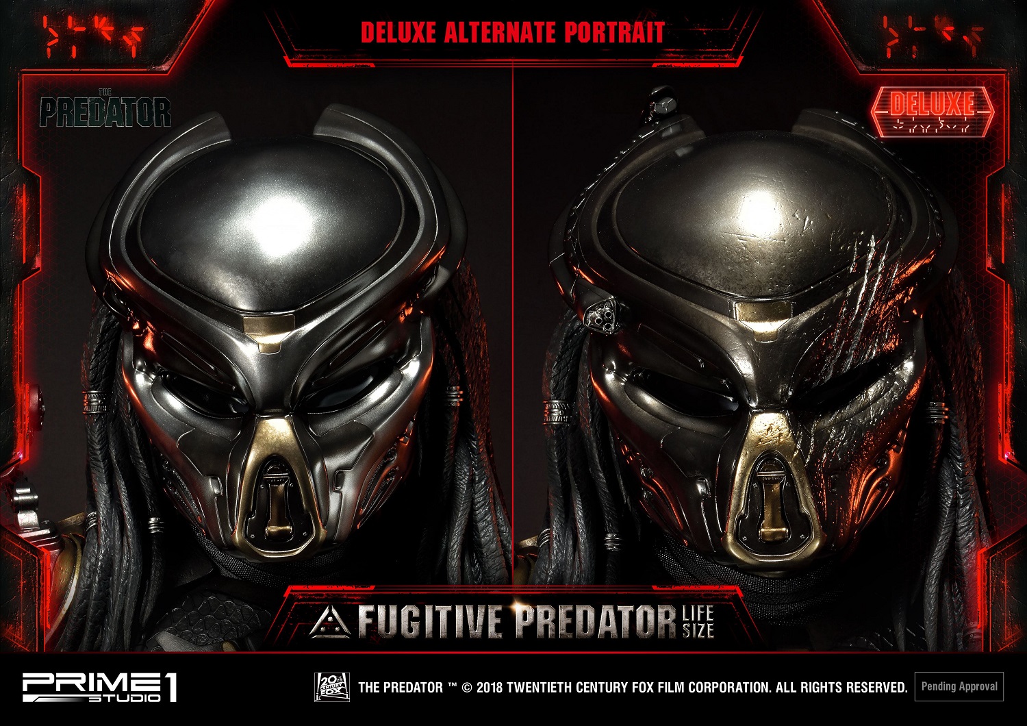 Predator - Busto Fugitive Predator Deluxe 76cm - immagine 8