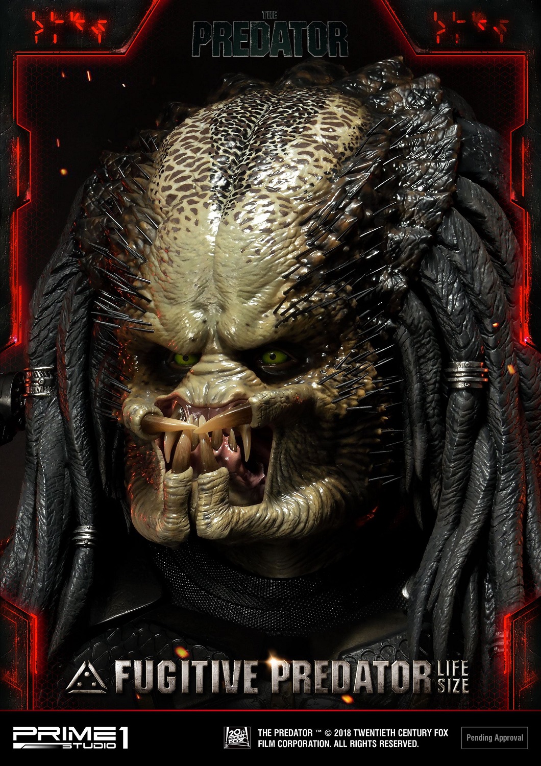 Predator - Busto Fugitive Predator 76cm - immagine 4