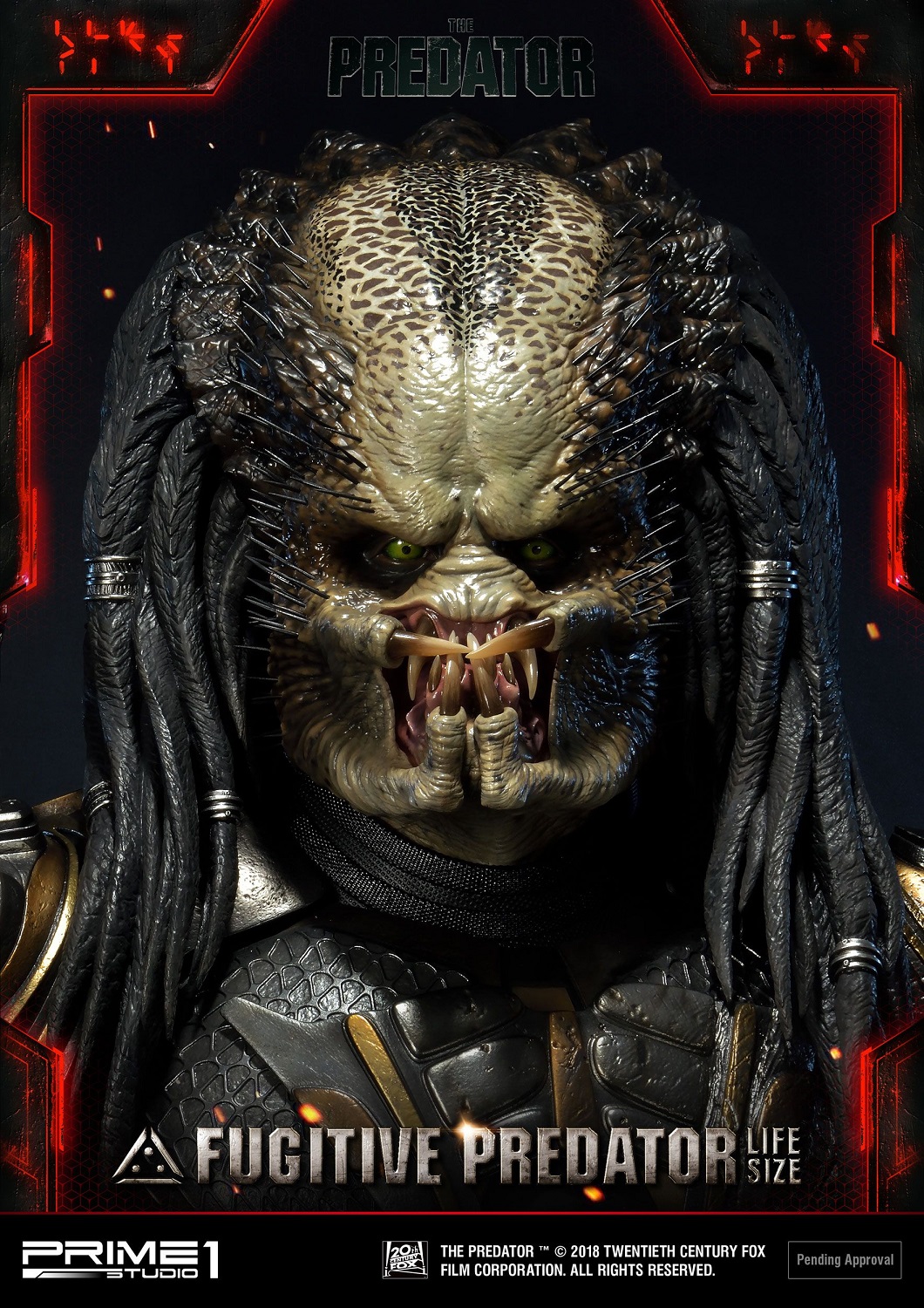 Predator - Busto Fugitive Predator 76cm - immagine 8