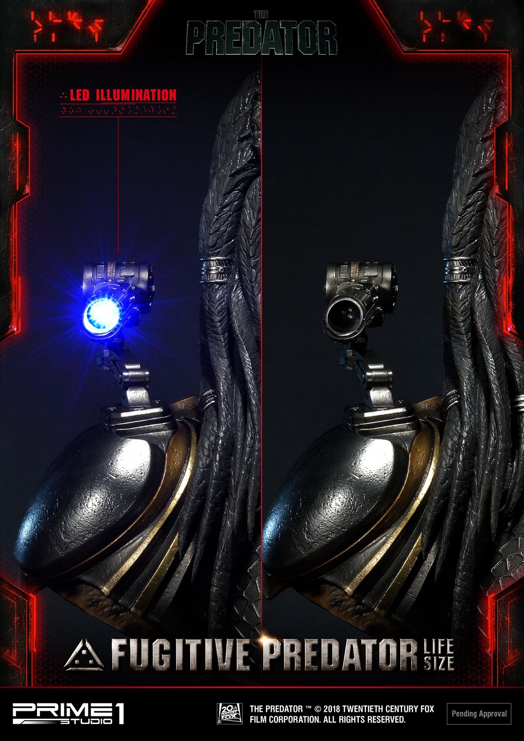 Predator - Busto Fugitive Predator 76cm - immagine 9
