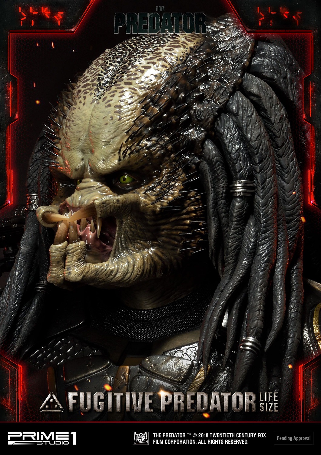 Predator - Busto Fugitive Predator 76cm - immagine 7