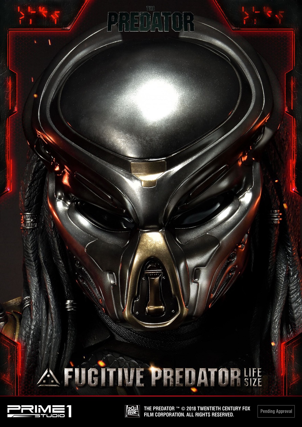 Predator - Busto Fugitive Predator 76cm - immagine 6