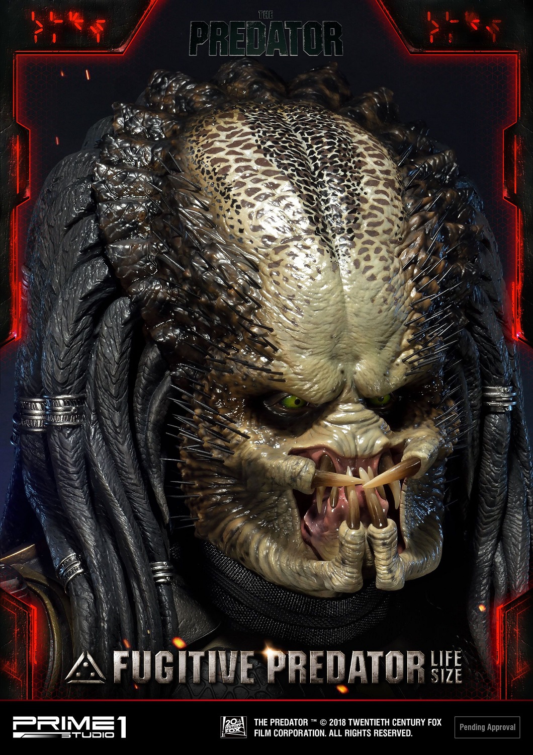 Predator - Busto Fugitive Predator 76cm - immagine 5