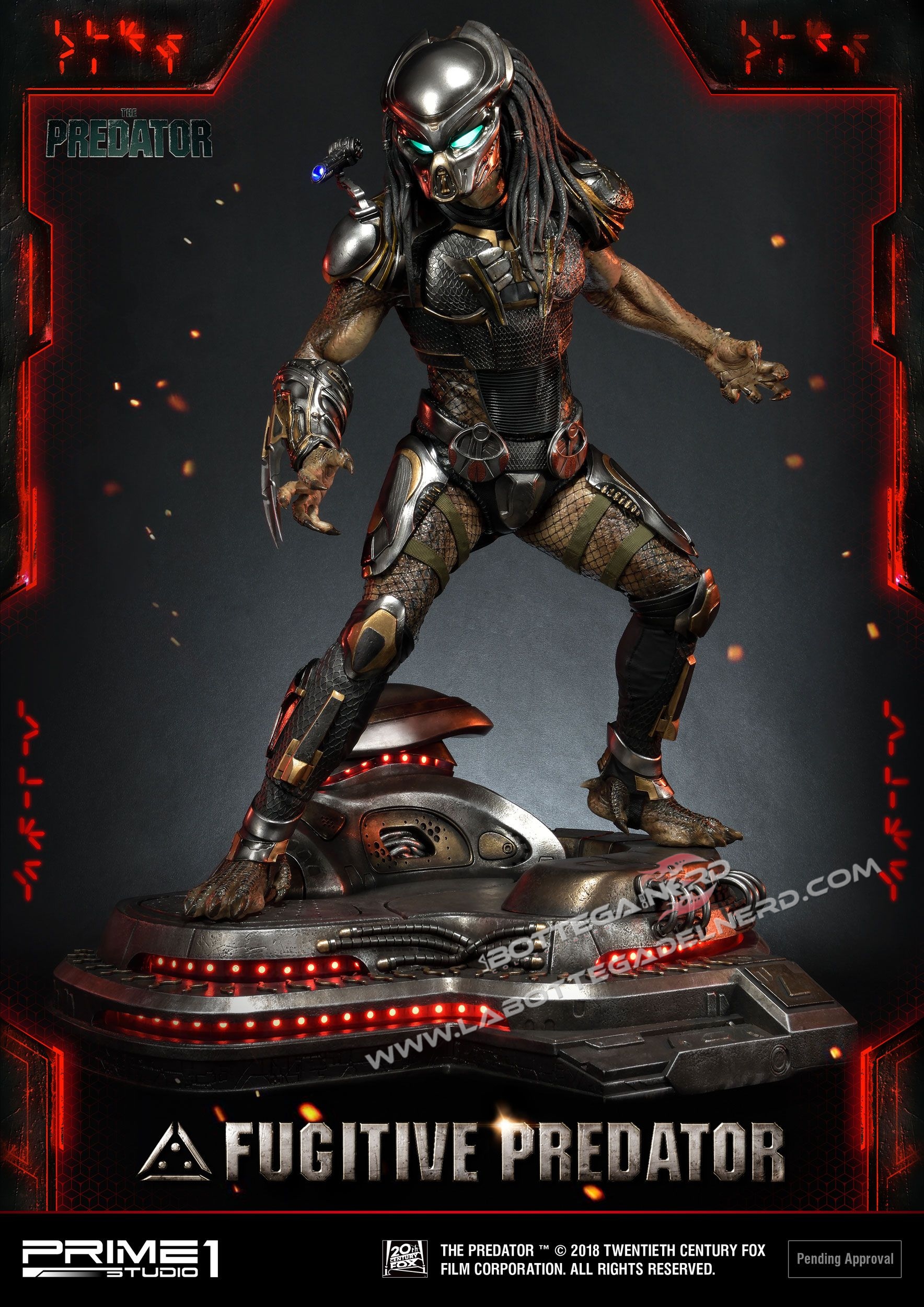 The Predator - Statua Fugitive Predator 75cm - immagine 5