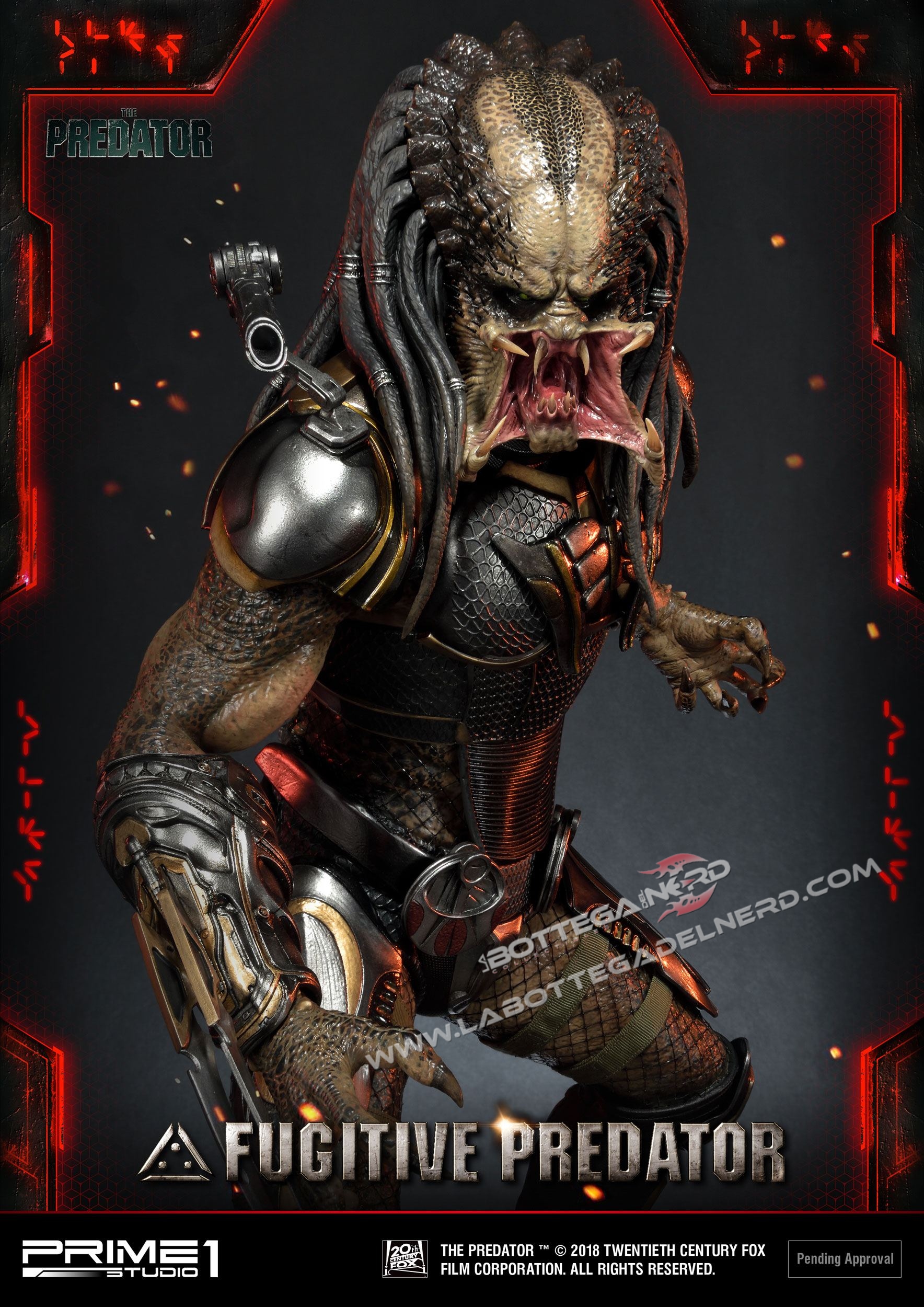 The Predator - Statua Fugitive Predator 75cm - immagine 3